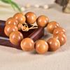 Madera de Bodhi madera dorada shunwen material viejo cuentas pulsera de juego de madera para hombre 2.0 pulsera de 108 cuentas venta al por mayor de fábrica