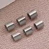 Tubo de Posicionamento Redondo Dobrável de Aço Inoxidável Cor Dourada/Aço 1,5-2,5mm Acessórios para Joias de Pulseira Colar DIY