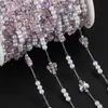 Cadena de Joyería Hecha a Mano DIY Accesorios Mariposa Espaciador Perla Cadena de Cobre Pendientes Borla para Ropa Materiales Hechos a Mano Venta al por Mayor