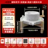 Moinho de pedra pequeno doméstico pequeno retrô máquina de moer manual de empurrar para leite de soja tofu jardim de infância moinho de grafite verde cânhamo antigo