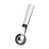 Colher de Sobremesa de Aço Inoxidável 430 em Estoque, Colher de Sorvete, Colher para Frutas, Talheres Práticos para Uso em Restaurante e em Casa
