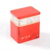 Lata de Té 0.13kg Té Negro 0.1kg Té Verde Lata Universal Empaque de Té Caja de Regalo Rectangular Caja Vacía