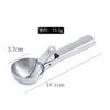 Cuchara para Helado Acero Inoxidable Cuchara para Helado Cuchara para Postre Cuchara Multifuncional Fruta Estilo Ins