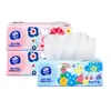 Papel Toalha Vinda Fino e Durável, 3 Folhas, 100 Folhas, 3 Pacotes, Papel para Guardanapo, Papel Higiênico, Papel Toalha de Puxar, Uso Doméstico, Pacote Econômico para Estudantes