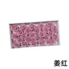 Venta al por mayor del fabricante Caja de regalo de flor inmortal de rosa de cinco capas Caja de regalo Ramo Material de decoración de flor de jabón Cabeza de flor de jabón multicolor