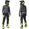 Traje de ciclismo downhill FOX mais vendido internacionalmente, respirável, que absorve o suor e de secagem rápida, atacado