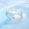 Pie plata 9999 plata esterlina método antiguo pulsera de plata push-pull cilíndrica lisa sólida Heritage simple pulsera de amigas para madre
