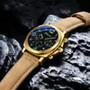 Reloj de pulsera multifuncional para hombre Dawn watch, esfera grande de sterculia, reloj de moda para hombre, luminoso, impermeable, venta al por mayor de fábrica, transfronterizo