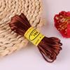 Linha Boting 5 10 m diy Nó Chinês Tecido à Mão Corda Grossa Nylon Criptografado Corda Vermelha Tecida à Mão Linha 2,5 mm