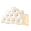Estilo Europeo Estilo Princesa Bolsa Blanda para Mesita de Noche Cojín Trasero Almohada Calefactora para Cuello Dormitorio Sala de Estar Sofá Cojín para Ventana Saliente