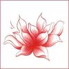 Lindo Adesivo de Tatuagem de Cor de Lótus Sentido Avançado Ins Tornozelo de Alto Valor À Prova D'Água Flor de Longa Duração Adesivo de Tatuagem Clavícula