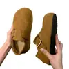 Zapatos de plataforma retro populares estilo universitario con plantillas interiores que aumentan la altura y forro de felpa, zapatos de invierno para mujer, nueva colección 2026, zapatos de algodón versátiles para mujer