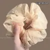 Ligas para el cabello, scrunchies y diademas grandes para mujer, nuevo estilo 2026, extragrandes y de alta gama, adecuados para chongos, directo del fabricante
