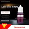 Purificador de água mineral purificador de água teste de demonstração de íons de qualidade da água reagente solução de teste de íons metálicos