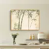 Bambu Traz Paz Restaurante Caixa de Medidor Elétrico Pintura Decorativa Minimalista Moderno Caixa de Baixa Corrente de Bambu Cobertura Arte de Parede para Sala de Chá de Alto Padrão