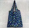 Bolsa de Ombro Casual Fashion para Viagem de Menina, Sacola de Compras de Supermercado Portátil de Nylon para Venda por Atacado