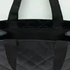 Bolsa de ombro em TNT, laminada, matelassada, estampada, impermeável, bolsa tridimensional ecológica, sacola de compras para loja de roupas, espessada, personalizável