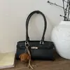 Bolsa Pequena Retrô de Alto Nível para Comércio Exterior para Mulheres 2025 Nova Bolsa Versátil de Ombro Axila Bolsa de Mão da Moda Bolsa Balde