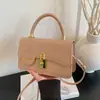 2025 Otoño Nuevo Estilo Bolso de Hombro Estilo Retro Bolso Cruzado de Moda Casual Bolso Cuadrado Pequeño Retro Casual de Axila