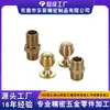 Fabricante de Dongguan Mecanizado de Latón Torno CNC Máquina de Centrado Procesamiento Procesamiento de Piezas de Alta Precisión Piezas de Cobre