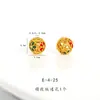 Color de Larga Duración Arena Dorada Vietnamita Accesorios DIY Monedas de Burbuja Lingote Calabaza Pulsera con Agujero Pasante Accesorios Cuentas