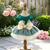 PETCIRCLE Roupa para Pet Cachorros Pequenos Filhotes Pets Fofos Atmosfera de Festa Vestido de Princesa Vestido Princesa Margarida