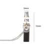 Sostenedor de Cigarrillos Modelo Nuevo, Mismo Estilo que en Xiaohongshu, Accesorios para Hookah Shisha con Collar, Pipa de Fumar de Metal