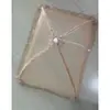 Capa de Refeição para Restaurante Estilo Escandinavo Capa de Mesa de Jantar Dobrável Anti-Mosca e à Prova de Poeira Capa para Arroz Cor Pura Capa para Pratos