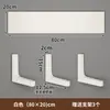 Estante de pared para el hogar, divisor de almacenamiento de pared, sin perforaciones, estantería para estudio, soporte de tablero de madera flotante para pared de dormitorio