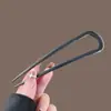 Grampo de cabelo em U de metal para mulheres, uma ferramenta diária para estilizar coques de trabalho, tamanho grande, grampo de cabelo simples e moderno, presilha de cabelo, palito de cabelo