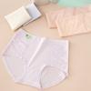 Ropa Interior Nueva Wanjia para Mujer Algodón Cómodo y Delicado con la Piel Versión Grande Suave Elegante Suave Transpirable Calzones Anti-Luz