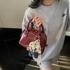 Bolsa de ombro transversal feminina, elegante, estilo ocidental, casual, moderna, portátil, estilo coreano, para viagem, para todos os tipos de ocasiões