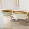 Estante de Almacenamiento para Lavabo de Baño, Organizador sin Taladro Debajo del Lavabo, Estante Multifuncional para Colgar Lavabos Debajo del Gabinete del Baño