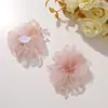 Grampos de Cabelo Versáteis Florzinhas de Renda com Contas de Cristal High-End Original para DIY Feito à Mão Acessórios de Vestuário para Cabeça Feminina