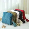 Bolsas de Joyería con Cremallera y Borlas al por Mayor de Fábrica, Bolsas de Joyería Multicapa para Collares y Pulseras, Bolsas Portátiles Pequeñas de Almacenamiento de Joyería Transfronterizas
