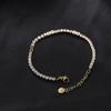 Pulsera Europea y Americana Estilo Ins de Acero de Titanio, Diseño que No se Desvanece, Pulsera Versátil de Nicho, Pulsera para Pareja, Estilo Geométrico Femenino