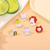 Broche de Dibujo Animado Japonés Insignia Linda Pin de Personalidad Decoración de Ropa Bolso Estudiante Niños Broche de Panda