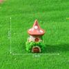 Transfronterizo Nuevo Producto Casa Tronco de Hongo Señal de Calle Jardinería Paisajismo Decoración DIY Accesorios Micro Paisaje Adornos Pequeños