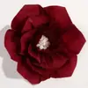 Suprimentos de Casamento por Atacado Decoração de Quarto de Casamento Flores de Papel Tridimensionais Enrugadas Casamento Quarto de Casamento Sala de Estar Decoração de Parede de Fundo Flores Simuladas