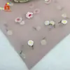 Nuevo Vestido de Novia Bordado de Flores Pequeñas de Verano Tela Bordada Punto Bordado de Hilo Multicolor Tela Bordada