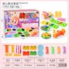 Color de harina de trigo barro máquina de helado de fideos diy plastilina piedra arcilla plástica traje juguetes para niños de jardín de infantes