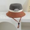 Chapéus para Bebês e Crianças Pequenas, Chapéus de Pescador com Proteção Solar para Primavera e Verão, Chapéus de Sol Bonitos para Proteção Solar de Bebês, Chapéus Bucket da Moda para Meninos e Meninas