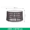 Nórdico Exterior ratán silla sofá jardín impermeable protector solar muebles Terraza Villa B & B ocio cama de ratán