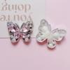 Nuevos Accesorios DIY de Calavera de Mariposa de Proteína Flor Accesorios para Carcasa de Teléfono Móvil Accesorios para el Cabello Material de Accesorios para Zapatos con Agujeros