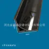 Tira de Chanfro de PVC, Chanfro Preto em Forma de Arco, Chanfro de Concreto para Usina de Energia, Fabricante de Linha de Chanfro Triangular de PVC