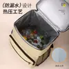 Mochila aislada de doble hombro transfronteriza de gran capacidad para picnic, camping, bolsa refrigerada, venta al por mayor, barbacoa al aire libre portátil, bolsa de hielo para mantener el frío