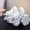 Zapatillas tipo dad con suela de plataforma para niñas, nuevo verano 2026, malla transpirable, suela suave, zapatillas deportivas antideslizantes para correr para niños