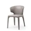 Sillón, silla de recepción y sala de juntas, lujo ligero estilo italiano, diseño minimalista moderno, sillón de club, sillón de diseñador creativo