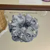Scrunchie de Cetim Pérola Estilo Coreano para Mulheres, Design Único, Simples e Versátil, Adequado para o Deslocamento Diário, Elástico de Cabelo t