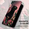 El envío transfronterizo es adecuado para fundas de cuero para teléfono móvil Xiaomi 17Promax, fundas tipo flip para teléfono 15Pro con diseño creativo 14t